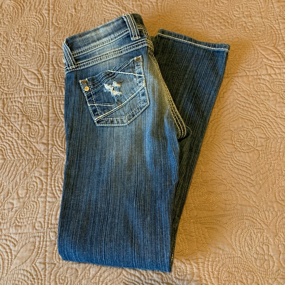 BKE distressed jeans